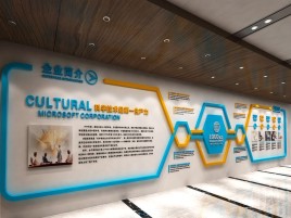 嵩明文化墙有助于企业什么改善？带来什么实际意义？