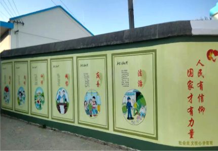 嵩明文化墙施工攻略