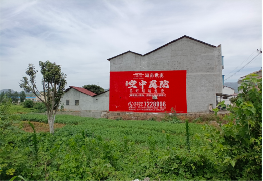 嵩明做墙体广告的意义