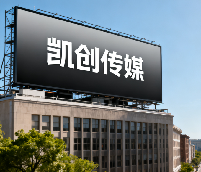 嵩明户外广告牌的设计与制作