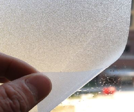 嵩明玻璃门外面粘广告用什么材料好？