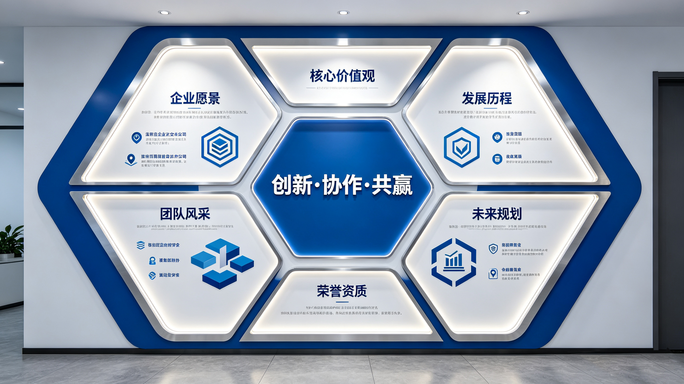 嵩明企业文化墙六边形避坑指南（新手常犯5个错误）
